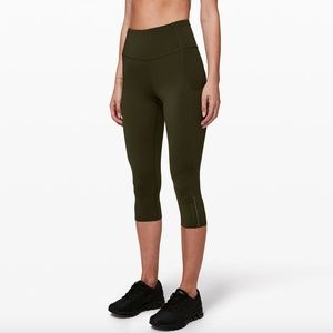 Lululemon Fast and Free Crop II 19" Nulux Leggings